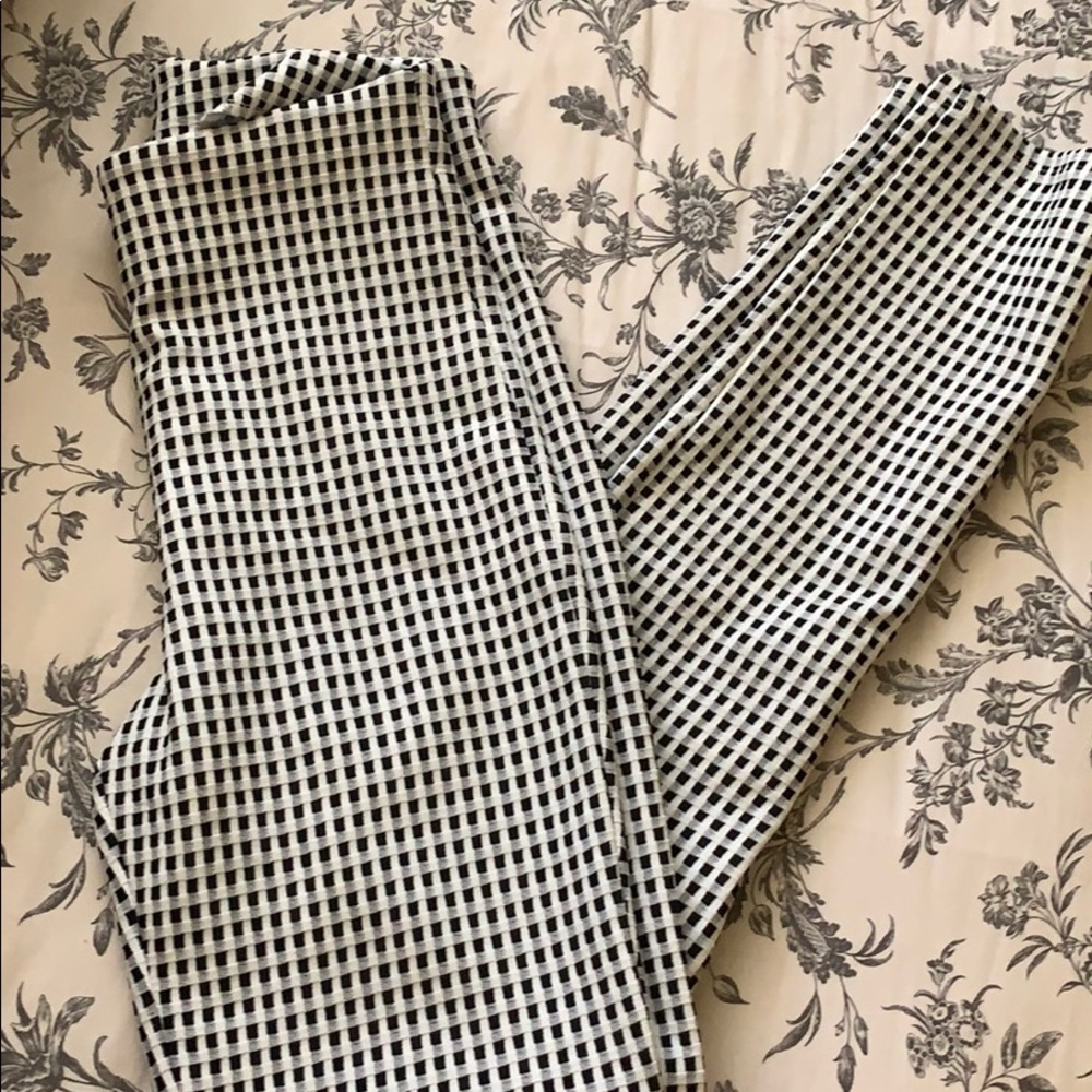 Checkered pants